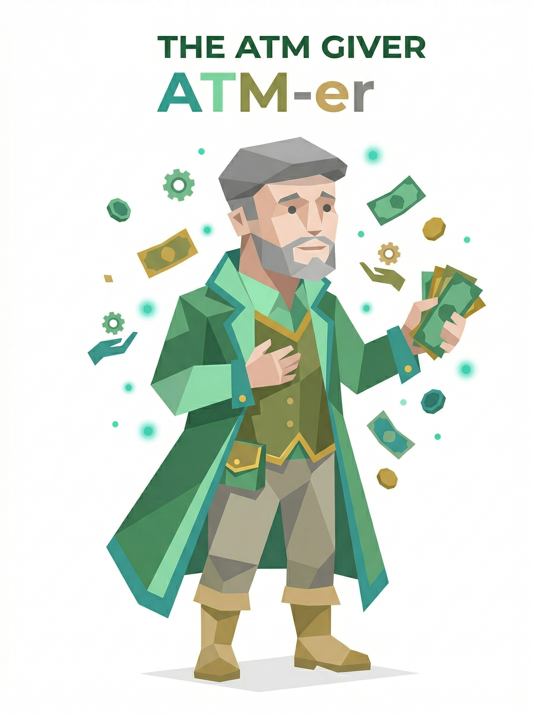 ATM-er portrait for The Provider