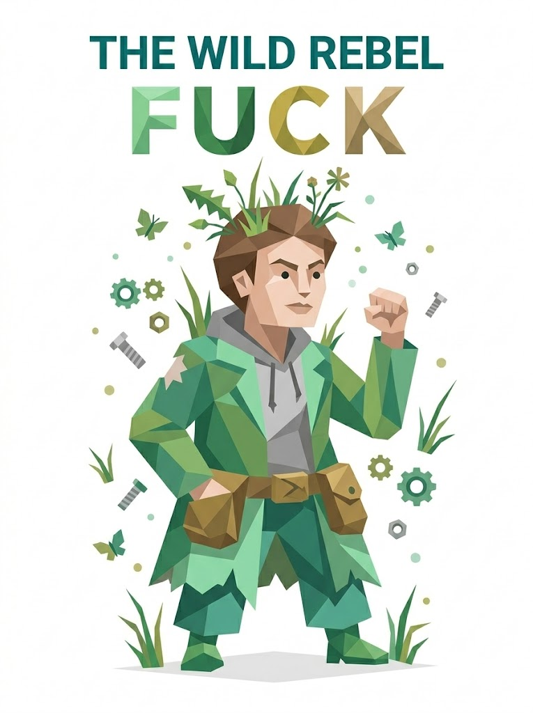 FUCK portrait for The Wild Card