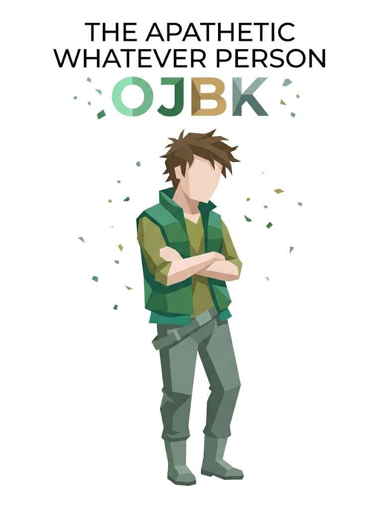 OJBK portrait for The Whatever Person